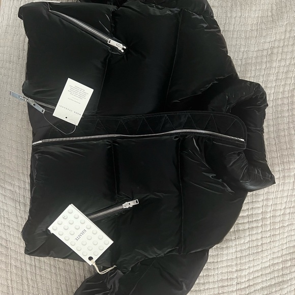 Khaite Fulman cropped puffer jacket black M Medium New with tags - Picture 5 of 9